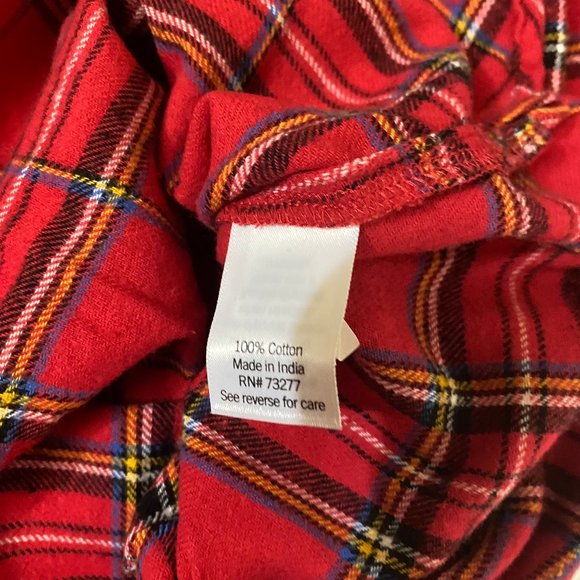 Croft & Barrow Soft Plaid Flannel Shirt 3X - Picture 4 of 4